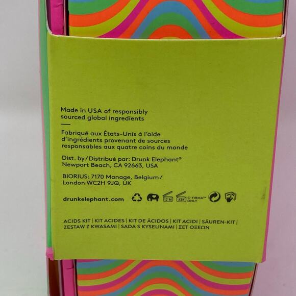 Drunk Elephant Haul Acid Kit 5 Piece Set Skincare Routine SEALED NEW NIB - Picture 4 of 8